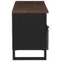 vidaXL TV jednotky 100 x 33 x 46 cm Orech Kompozitné drevo