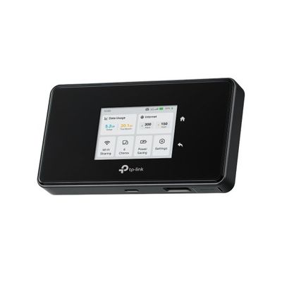 Modem TP-Link M8550 s WiFi 6e routerom, 5G, batéria, slot pre mSD, displej