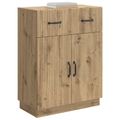 vidaXL Servírovacia skriňa Dub artisan 66 x 34,5 x 87 cm