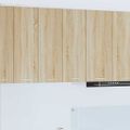 vidaXL Závesná skrinka Sonoma dub 60 x 31 x 80 cm Kompozitné drevo