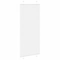 vidaXL plisovaná roleta biela 100x200 cm šírka látky 99,4 cm