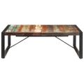 vidaXL Konferenčný stolík 120x120x40 cm, recyklovaný masív