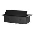 Výklopný blok zapustený ORNO OR-GM-9034/B, 2x 230V, 1x USB-A, 1x USB-C, čierna Výklopný blok zapuštěný ORNO OR-GM-9034/B, 2x 230V, 1x USB-A, 1x USB-C, čierna