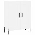vidaXL Vysoká skrinka biela 69,5x34x180 cm spracované drevo