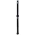 vidaXL Skladacia solárna sprcha, čierna 214 cm 23 l