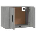 vidaXL Nástenné TV skrinky 2 ks sivé sonoma 57x34,5x40 cm