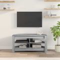 vidaXL RohováTVskriňa 102 x 40,5 x 45 cm Sivý Sonoma Kompozitné drevo