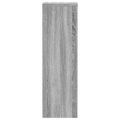 vidaXL Stojany na rastliny 2 ks sivé sonoma 25x25x80 cm kompoz. drevo