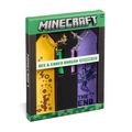 Sada záložiek Minecraft - Bee and Ender Dragon