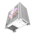 Počítačová skriňa Darkflash DRX70 MESH + 4 RGB ventilátory (biela)