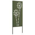 vidaXL Záhradná clona na súkromie Rezací Olivovo zelená 50 x 140 cm