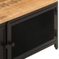 vidaXL Konferenčný stolík 90x50x37 cm masívne surové mangovníkové drevo