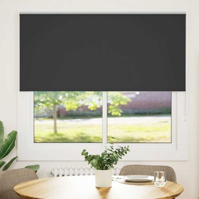 vidaXL roleta Blackout Black 150x175 cm Šírka látky 146,6 cm Polyester