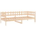 vidaXL Denná posteľ s matracom 90x190 cm masívna borovica