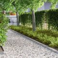 vidaXL Obrubník trávnika 450 x 10 cm Pozinkovaná oceľ Strieborná