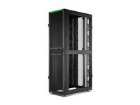 Rozvádzač stojanový skriňa - 2124H x 600W x 1070D mm, s bočnicami - podlahové prevedenie - čierna - 45U - 19" - kompatibilný s TAA - pre P/N: SMT1000RM1U, SMT750RM1U, SRTL10KRM4UT, SRTL5KRM2UI-HW, SRTL5KRM2UT-HW, SRTL8KRM4UT