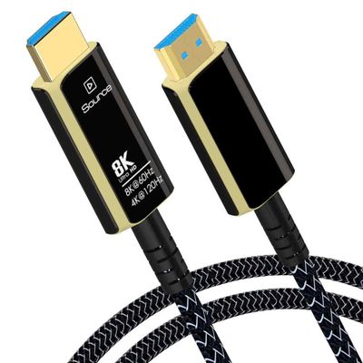 PremiumCord Ultra High Speed HDMI 2.1 optický fiber kábel 8K @ 60Hz, pozlátené 20m