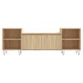 vidaXL TV skrinka dub sonoma 160x35x55 cm spracované drevo