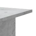 vidaXL Stojany na reproduktor 2ks betónové 30x30x80cm kompozitné drevo