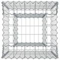 vidaXL Gabiónová vyvýšená posteľ 50 x 50 x 80 cm Pozinkovaná oceľ