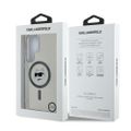 Puzdro Karl Lagerfeld HC Magnetic IML Metal Choupette Head pre Samsung Galaxy S25 Ultra čierna