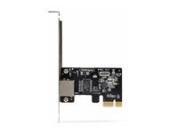 Sieťový adaptér - PCI Express x1 nízky profil - Gigabit Ethernet x 1 - čierna - kompatibilný s TAA