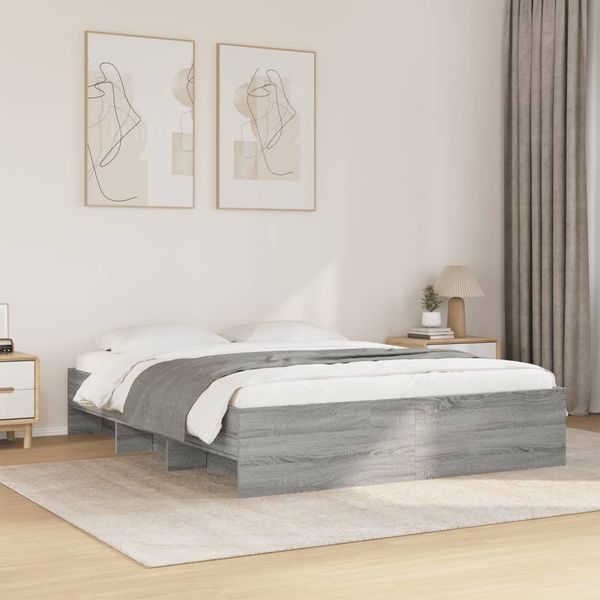 vidaXL Posteľný rám bez matraca 160x200 cm kompozitné drevo