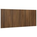 vidaXL Čelo postele hnedý dub 200x1,5x80 cm spracované drevo