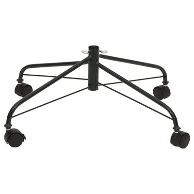 vidaXL Stojan na vianočný stromček s kolieskami 77x71x25 cm