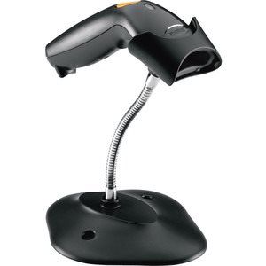 Skener 1D čiarových kódov Zebra EVM LS1203, Laser,100 skenov/s, skenovacia vzdialenosť 203mm, KIT, black, USB
