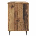 vidaXL Stôl Staré drevo 142,5 x 50 x 75 cm Kompozitné drevo