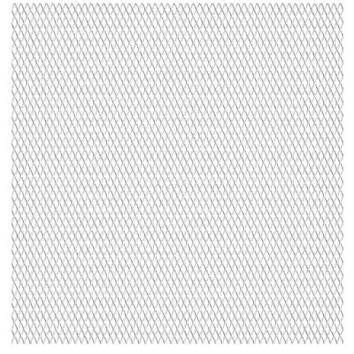 vidaXL Drôtený záhradný plot, nehrdzavejúca oceľ 100x85 cm 20x10x2 mm