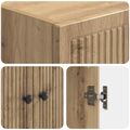 vidaXL Sada skríň 2 ks Dub artisan Kompozitné drevo