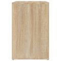 vidaXL Botník dub sonoma 130x35x54 cm spracované drevo