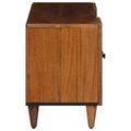 vidaXL TV skrinka s dverami Orech 105 x 33 x 46 cm Masívne mango drevo