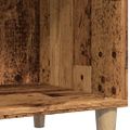vidaXL Skrinka na platne staré drevo 84,5x38x89 cm kompozitné drevo