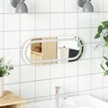 vidaXL Zrkadlo do kúpeľne s LED Priehľadná 40 x 15 cm tvrdené sklo