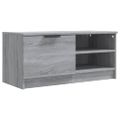 vidaXL TV skrinky 2 ks sivý dub sonoma 80x35x36,5 cm spracované drevo