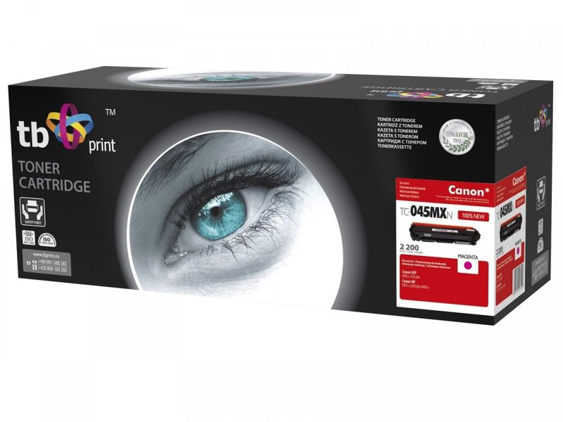 Toner TB kompatibilný s Canon TC-045MXN, Magenta, 2200, new