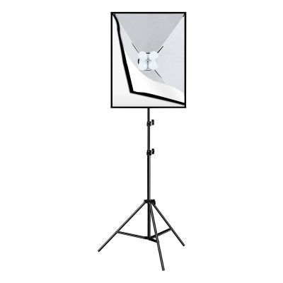 Štúdiová súprava Puluz softbox 50x70 cm, statív, LED žiarovka 4 ks PU5071EU