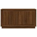 vidaXL Komoda hnedý dub 102x35x55 cm spracované drevo