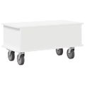 vidaXL TV stolík 68,5 x 35 x 35 cm Biela Kompozitné drevo