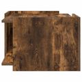 vidaXL Konferenčný stolík Dymový dub 50,5 x 50 x 33 cm