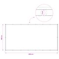 vidaXL Záclona na balkónové súkromie 150 x 300 cm Textil s PU povlakom