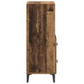 vidaXL Servírovacia skriňa Staré drevo 34 x 34.5 x 90 cm