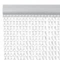 vidaXL Záves na dvere 90x200 cm hliník