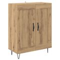 vidaXL Servírovacia skriňa Remeselný dub 69,5 x 34 x 90 cm