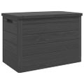 vidaXL Vonkajší box na vankúše antracit 77,5x44,5x53 cm polypropylén