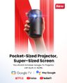 Anker Nebula Capsule 3/ Projektor/ Full HD/ Dolby Audio/ Bluetooth/ Wi-Fi/ přenosný/ černý Miniprojektor, Google TV, 1080p, 200 ANSI lumenu, 40–120", DLP, RGB LED, 8W reproduktor, Wi-Fi, Bluetooth 5.1, HDMI 2.1, baterie