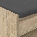 vidaXL Predsieňová lavica Sonoma dub 103 x 38 x 45 cm